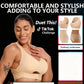🔥Women’s Beige Wireless Bra, Soft Breathable Non-removable Moulded Cups, Yoga Fitness Sportswear for Gym & Daily Training