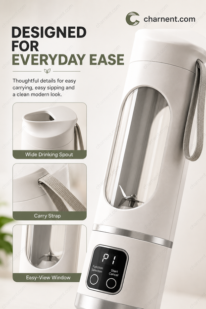 Hot Sale 60% OFF！！！Portable Cordless Juicier