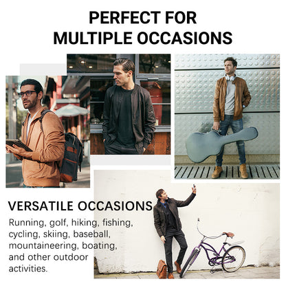 🔥2025 New Year Hot sale 50% OFF🔥Men's Standing Collar Zipper Casual Jacket