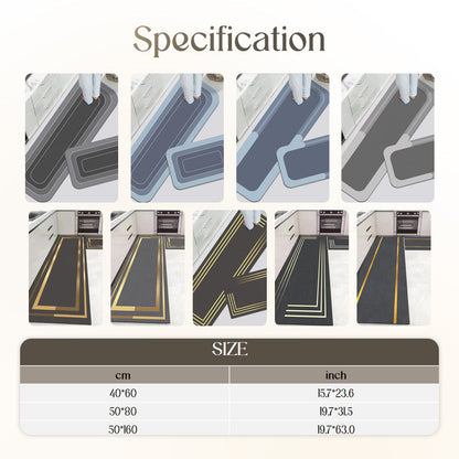 ✨Home Essentials✨Non-Slip & Super Absorbent Floor Rugs
