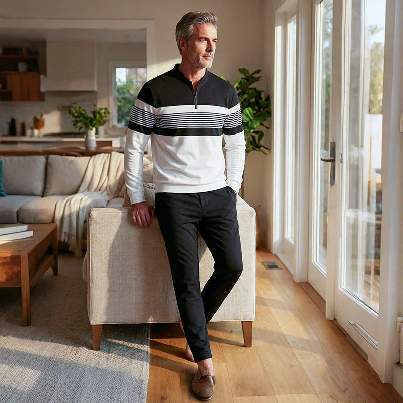 🖤Black Friday Sale:50% OFF🖤🔥80K+ SOLD!🧵 Men's Graphic Print Pullover & Pants Set – Bold streetwear style. Ultimate comfort for lounging or errands👖