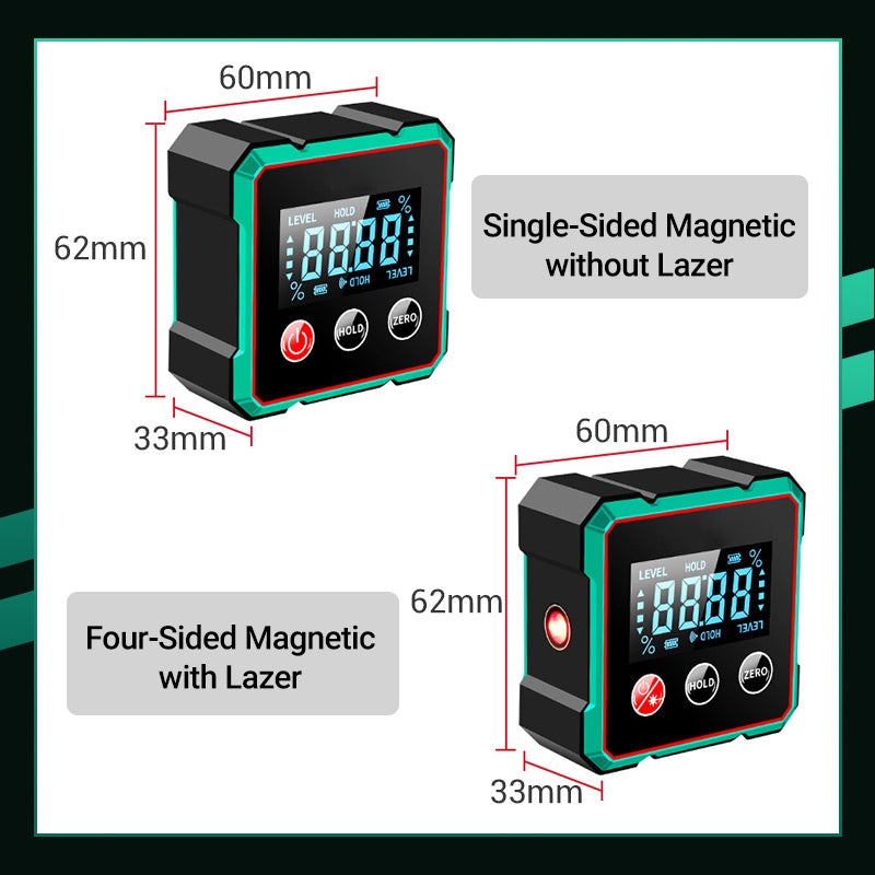 🔥Chercheur d'angle numérique magnétique avec laser électronique