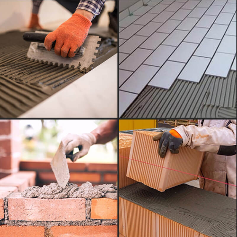 Tegelgereedschap Gekeed troffel