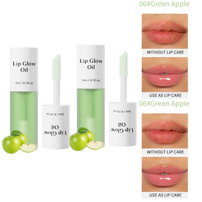 ⏳2026 NEW YEAR BUY MORE SAVE MORE✨ONLY ￡9.99!!!💋Tinted Lip Glow Oil - For Lush, Hydrated Lips with a Natural Glow! 💖