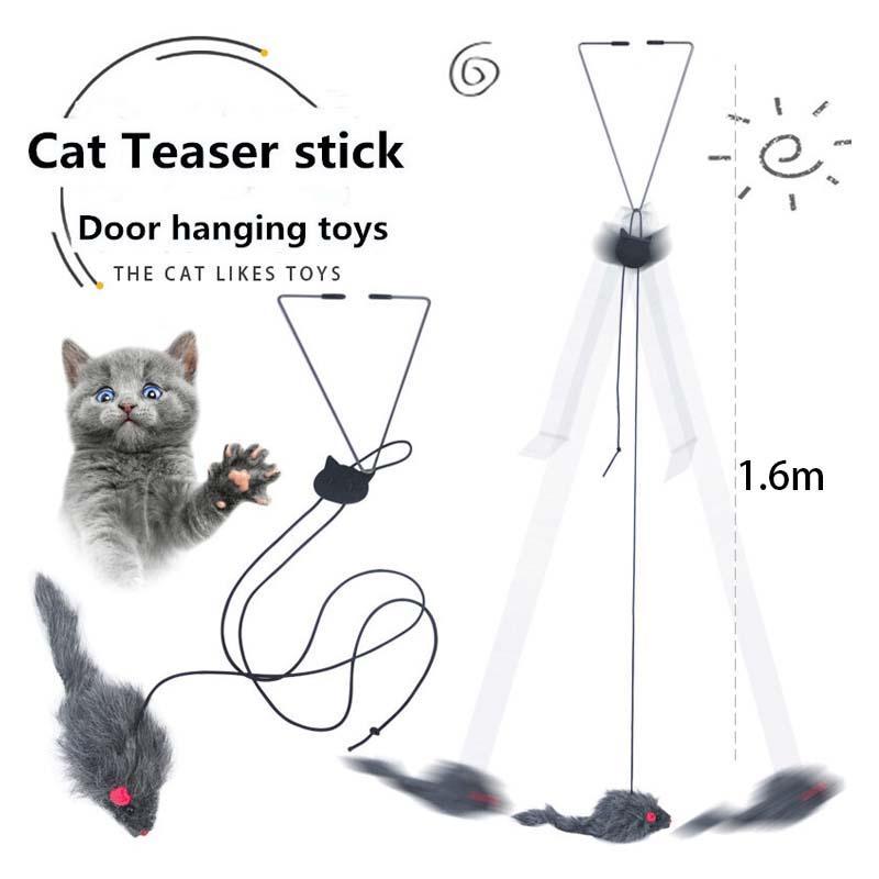 🔥Clearance Sale🔥Hanging Cat Scratch Mouse