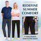 💖Late Summer Relaxation Program 69% OFF💖🎁Unisex Ultra Soft Stretch Perfect Drape Casual Pants
