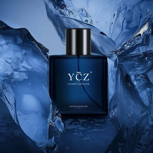 🌟Top Pick🌊 YCZ Midnight Marine Eau De Parfum Unisex 50ml – Ocean Aroma with Pink Pepper, Ginger & Musk ✨