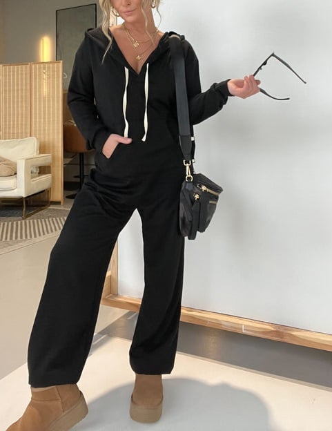 🔥HOT SALE 56% OFF🔥 Cozy Days French Terry Jumpsuit