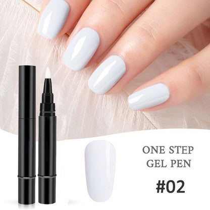 ⏰Limited Time Buy 1 Get 1 Free🔥 - $14.9 For 2 Pcs! One Step Nail Gel Pen