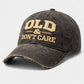 🖤Nyttår 2026 · 30 % RABATT🖤Vintage Distressed «GAMMEL» &  «IKKE BRYR DEG»-capsen