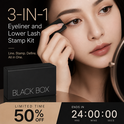 2026 New Arrival3-in-1 Eyeliner and Lower Lash Stamp Kit
