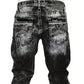 🔥 Men's Fashion Creative Stretch Denim Jeans,Minimalist Style Suitable For Emo Style💙