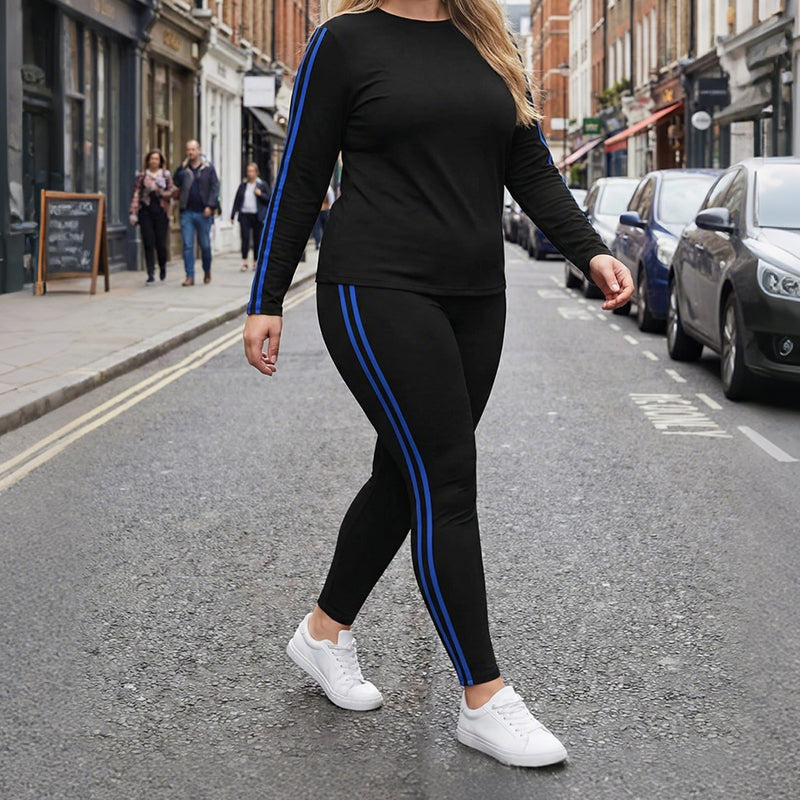 ⏰ Women's 2-Piece Tracksuit – Long Sleeve Set, Comfortable & Stylish for Sport or Casual Wear 🧥✨