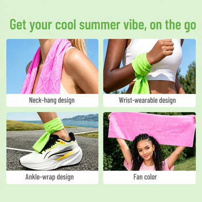 🥳2026 HOT SALE🥳💞50K+ SOLD!💋✨ 50% OFF! ❄Cooling Towels & XL Refresh Wipes with Menthol ❄️ – Instant Heat Relief for Hot Days, Exercise or Travel