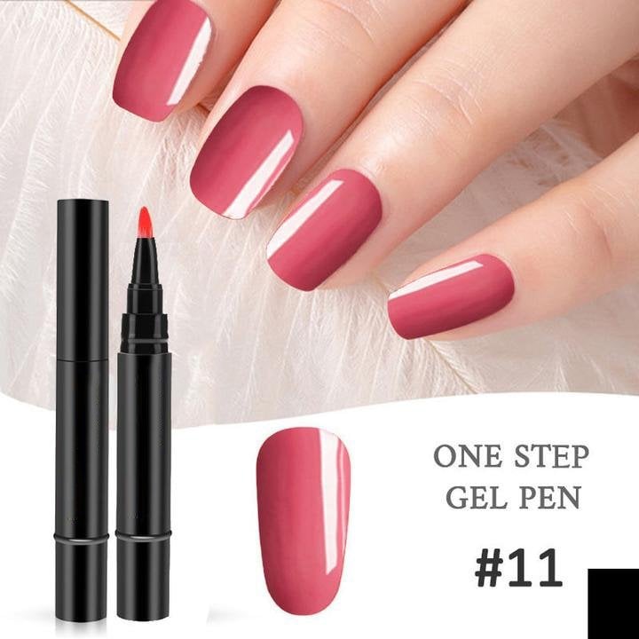 ⏰Limited Time Buy 1 Get 1 Free🔥 - $14.9 For 2 Pcs! One Step Nail Gel Pen