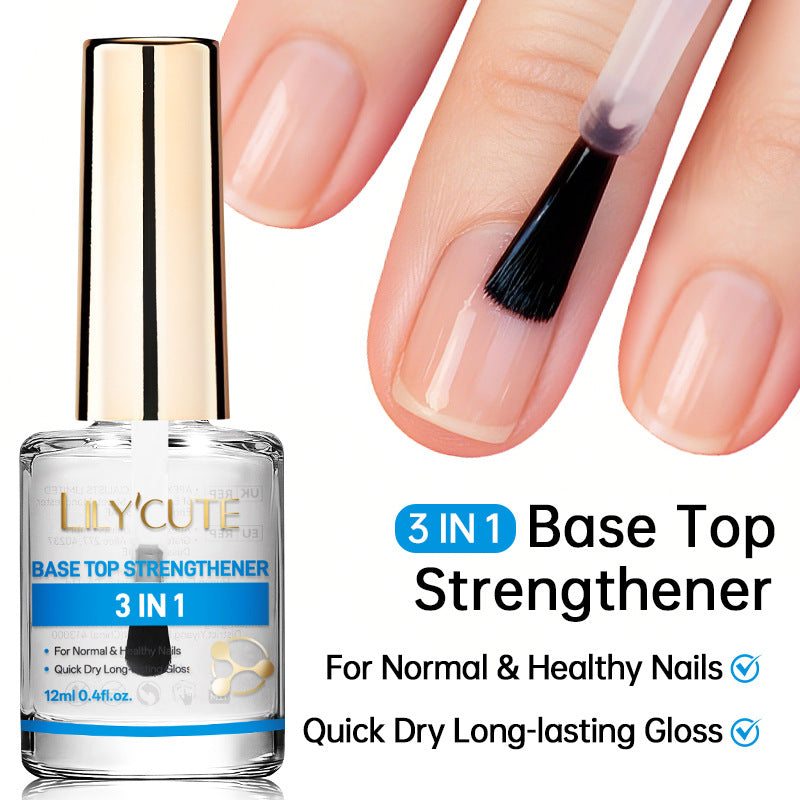 📢📢Buy 1 get 1 free !! ⏰Lilac Glossy Mirror Nail Strengthener
