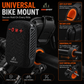 🚴‍♂️🎵 Vanntett Bluetooth-høyttaler for sykkel – IPX5, TWS-stereo, håndfrie samtaler. Sikker montering, 70 m rekkevidde. Sykle med rytmen! 🔊✨