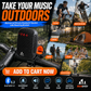 🚴‍♂️🎵 Vanntett Bluetooth-høyttaler for sykkel – IPX5, TWS-stereo, håndfrie samtaler. Sikker montering, 70 m rekkevidde. Sykle med rytmen! 🔊✨