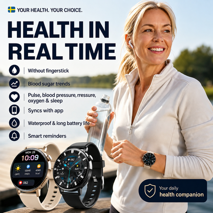 🔥50% OFF LIMITED TIME | Multi-Function Bluetooth Smart Watch ✅ 24/7 Full Health Monitoring