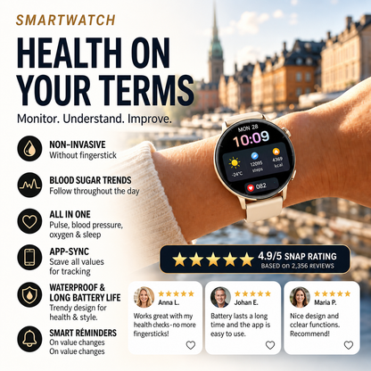 🔥50% OFF LIMITED TIME | Multi-Function Bluetooth Smart Watch ✅ 24/7 Full Health Monitoring