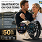 🔥50 % RABATT I BEGRENSET TID | Multifunksjonell Bluetooth-smartklokke ✅ Full helseovervåking døgnet rundt