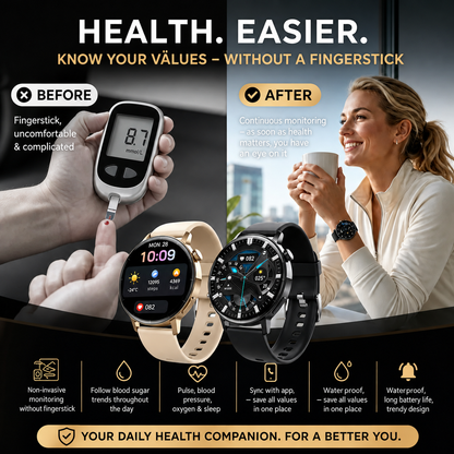 🔥50% OFF LIMITED TIME | Multi-Function Bluetooth Smart Watch ✅ 24/7 Full Health Monitoring
