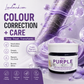 🔥Want to lighten your hair color?🌈Your hair needs urgent care!Moisturizing Purple Hair Mask with Long-Lasting Scent
