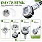 ⚙️ 50% OFF NOW! 🌿 Aluminum Trimmer Head – 4-Line Cutting & Universal Fit – Heavy-Duty & Easy Line Replacement 🏡