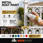 ✨Ny ankomst✨🖌️🏠Vannbasert metallisk sølvmaling med innebygd pensel💥👍