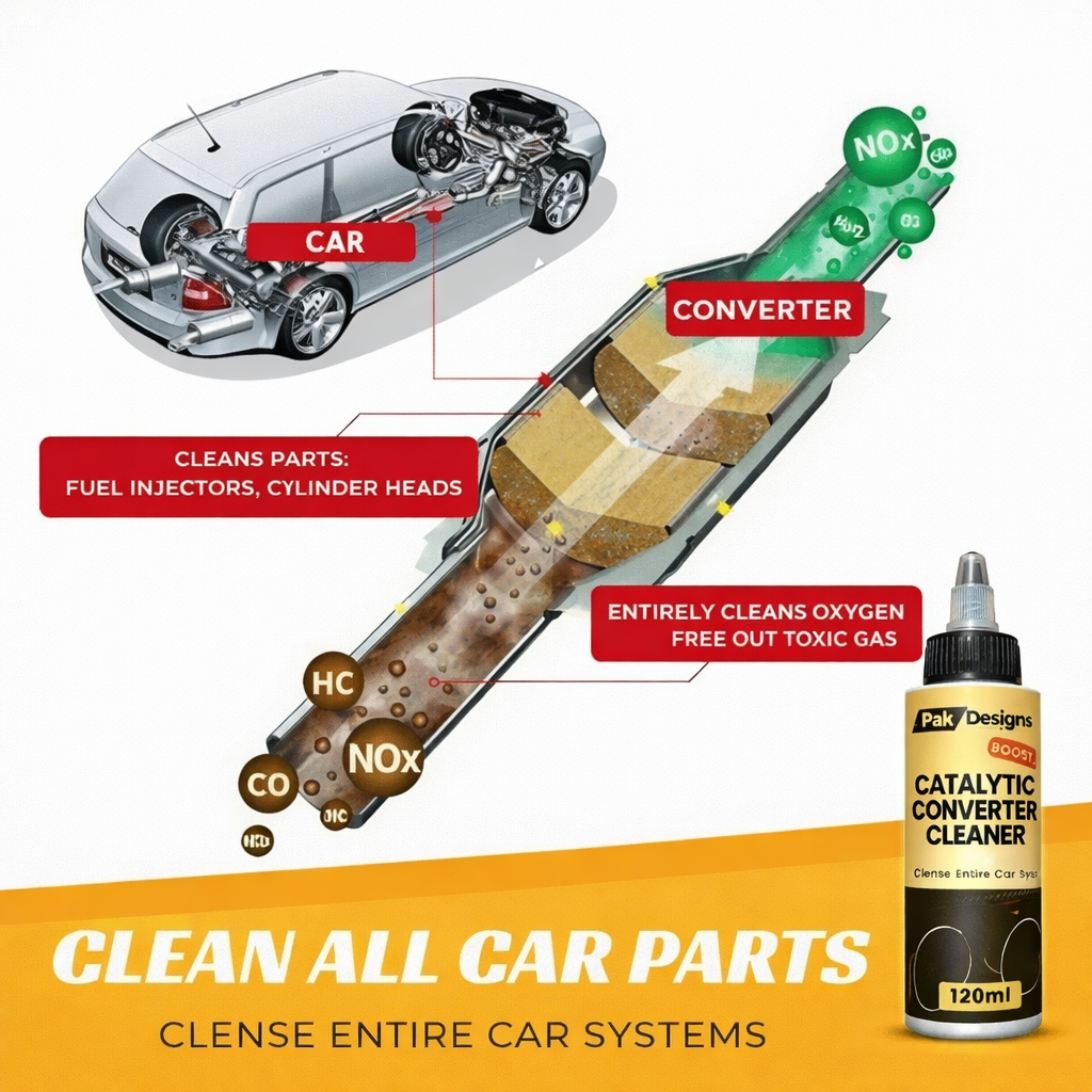 🔥Factory Direct Sales🔥Car Three-Way Catalytic Converter Cleaner
