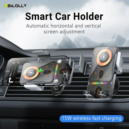 📱New Wireless Fast Charging Car Mount