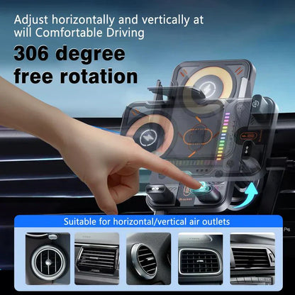📱New Wireless Fast Charging Car Mount