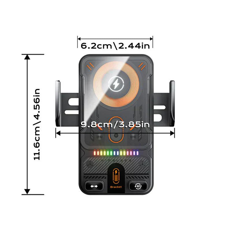 📱New Wireless Fast Charging Car Mount