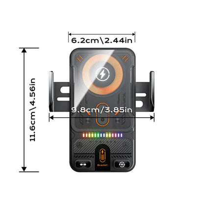 📱New Wireless Fast Charging Car Mount