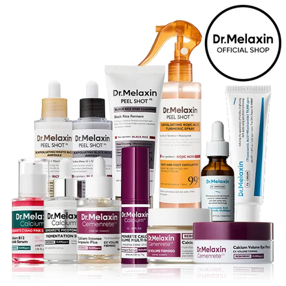 [Dr.Melaxin Official] Spring Glow Skincare Set best collection for Pore Care & Blemish Fading with Exfoliating