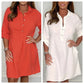 🔥HOT SALE-53% OFF💝Women’s  Plus Size Shirt Dress