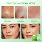LANBENA Green Tea Blackhead Remover 100 sheet Nose Pore Strips & Pore Minimizer Serum Peel Off Mask for Pores, Nose, Chins & Face