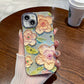 💕Limited time 50% off🔥Oil Painting Flower iPhone Case with Lens Protector Film