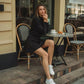 💖Black Friday Mega Deal – 50% off!💖 ✨Women's Mock Neck Knit A-Line Mini Dress
