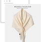 Last Day Promotion - 40% OFF💖Women's Solid-Color Cashmere Scarf, Your Everyday Touch of Elegance!🍂