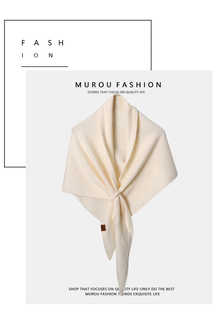 Last Day Promotion - 40% OFF💖Women's Solid-Color Cashmere Scarf, Your Everyday Touch of Elegance!🍂
