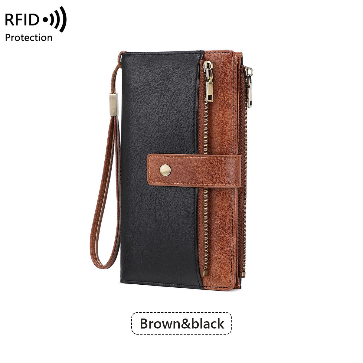 👜💳Women's RFID Blocking Leather Wallet – Blocks digital pickpockets. Soft leather, multiple slots. Secure & stylish.