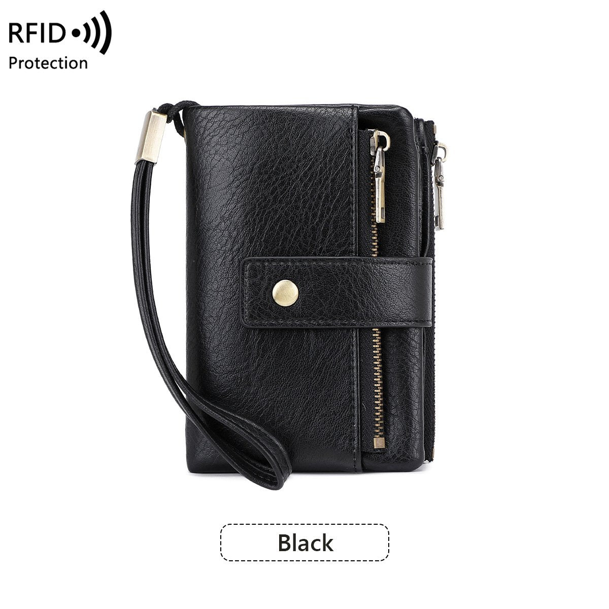 👜💳Women's RFID Blocking Leather Wallet – Blocks digital pickpockets. Soft leather, multiple slots. Secure & stylish.