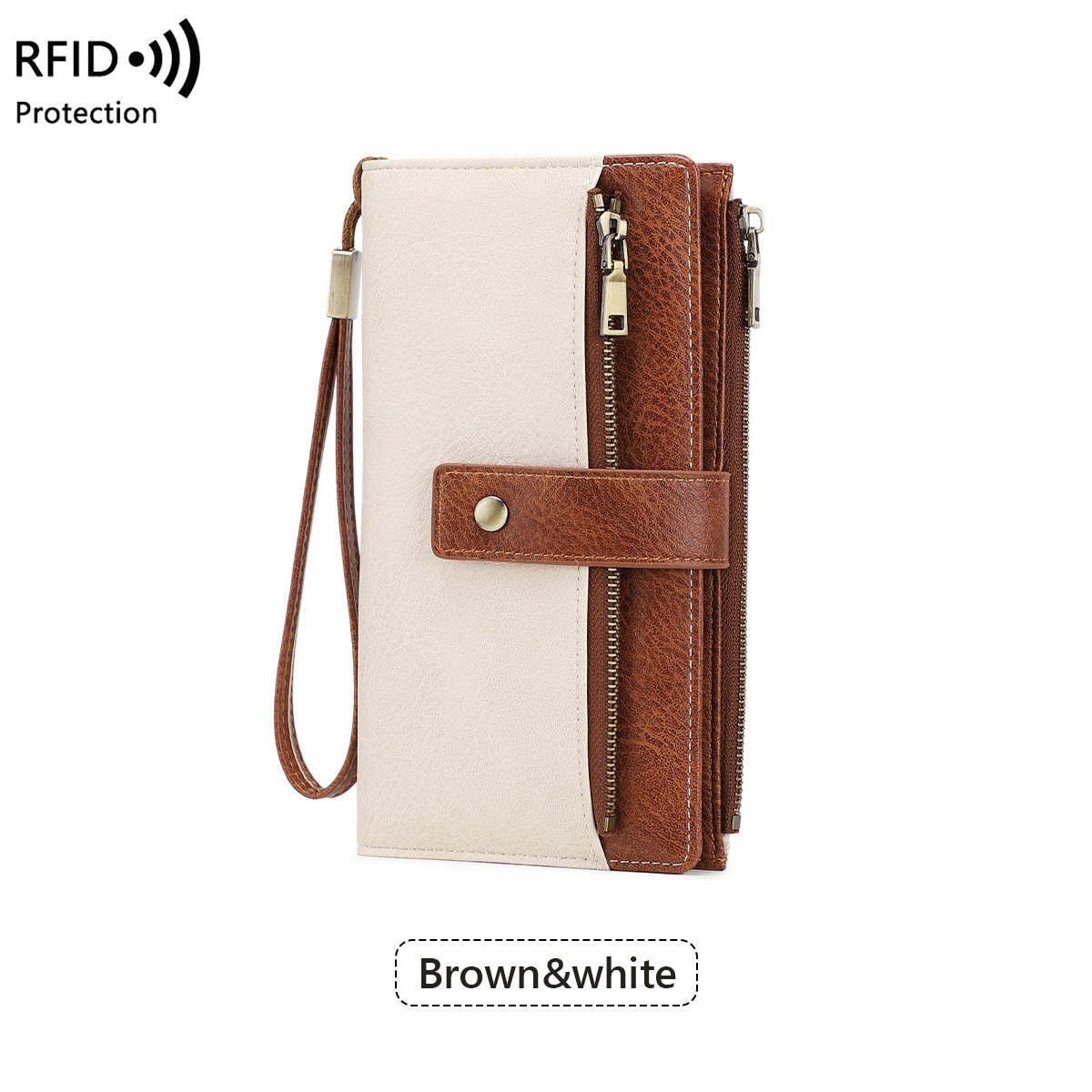 👜💳Women's RFID Blocking Leather Wallet – Blocks digital pickpockets. Soft leather, multiple slots. Secure & stylish.