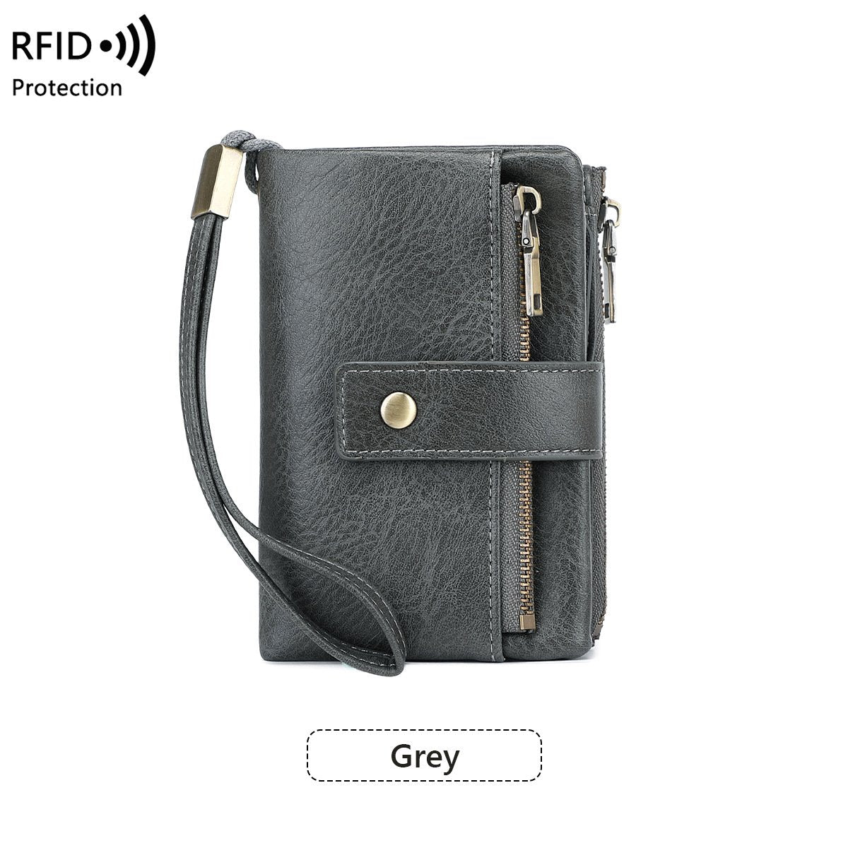 👜💳Women's RFID Blocking Leather Wallet – Blocks digital pickpockets. Soft leather, multiple slots. Secure & stylish.