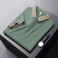 ✨New Arrival✨Men's Casual Embroidery Lapel Short Sleeves