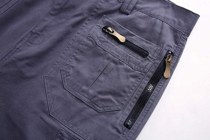 💥LIMITED-TIME 50% OFF! 🩳Men's Outdoor Sporty Fitness Multifunctional Shorts – 8 Pockets, Durable Cotton, Adjustable ✨
