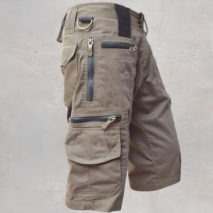 💥LIMITED-TIME 50% OFF! 🩳Men's Outdoor Sporty Fitness Multifunctional Shorts – 8 Pockets, Durable Cotton, Adjustable ✨