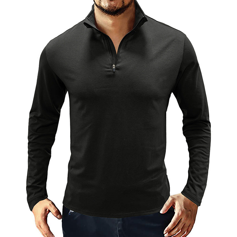 🌷Limited Time 50% OFF💞Stand-up collar pullover zipper Tee