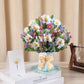 🏆75 000+ SOLGT! 🌼💌 Pop-up-kort med 3D-blomster for alltid – personlig kjærlighetsmelding &  Evig blomstring 🎁